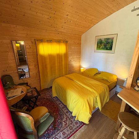 Chalet Grenouille Domaine De La Mamounette Champclause ภายนอก รูปภาพ
