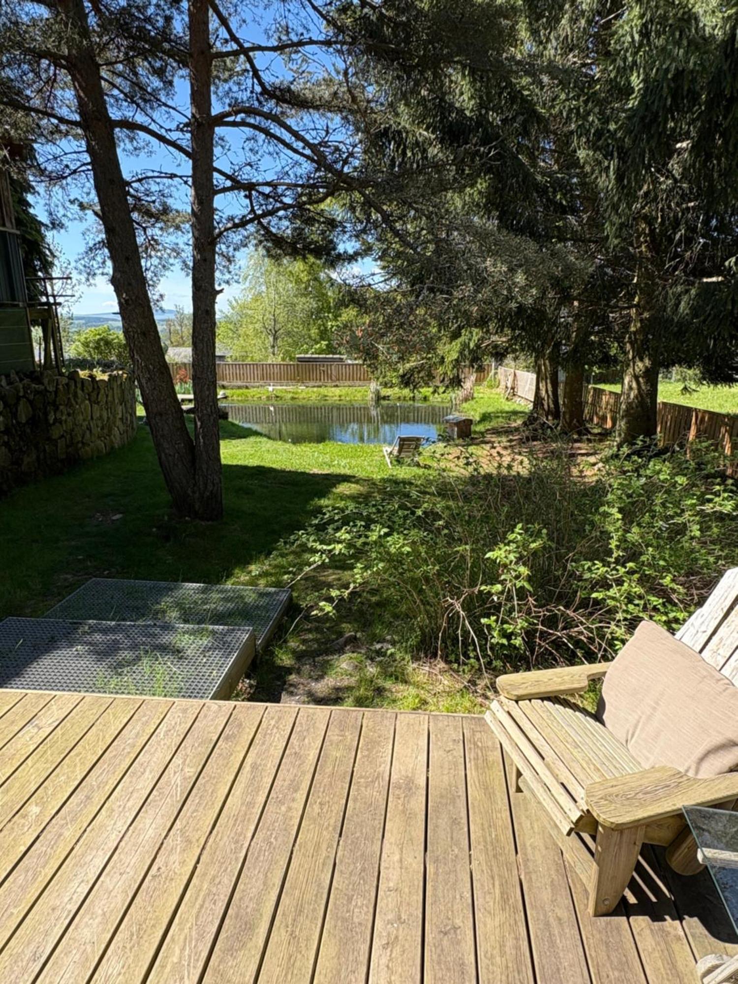 Chalet Grenouille Domaine De La Mamounette Champclause ภายนอก รูปภาพ